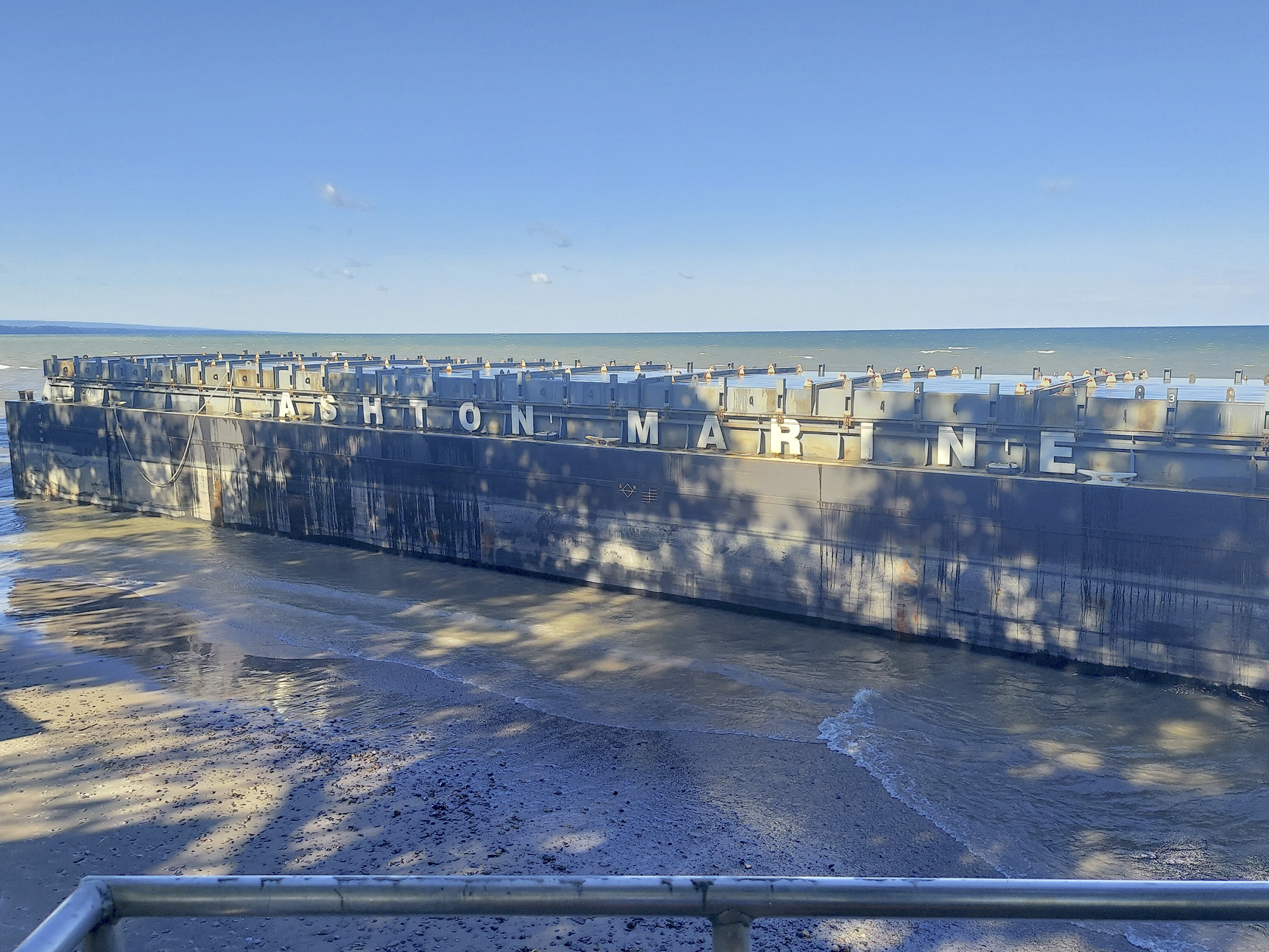 Barge Runs Aground Off Van Buren Point News, Sports, Jobs Post Journal